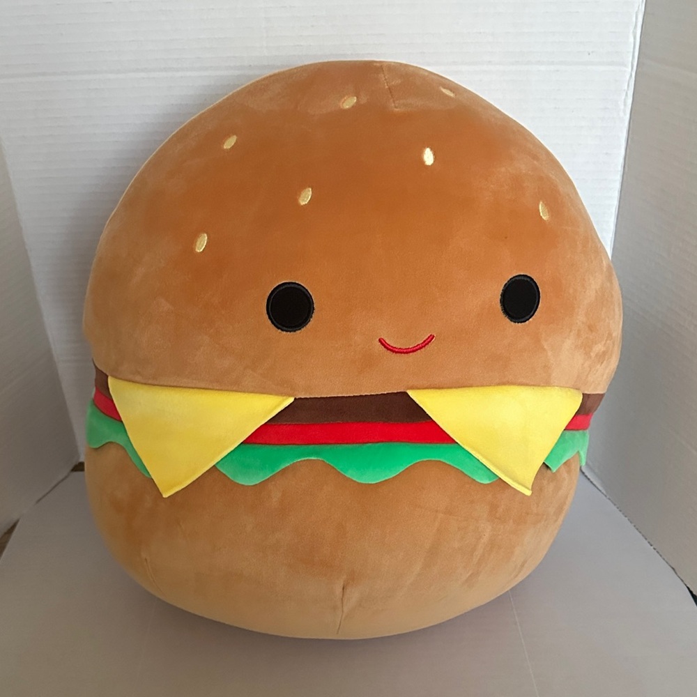 Carl The Cheeseburger Original Squishmallows -NWT